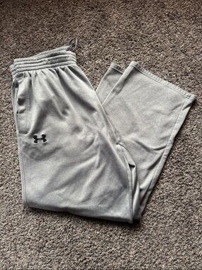 Men’s XL Under Armour Fleece Light Gray Athletic Sweatpants